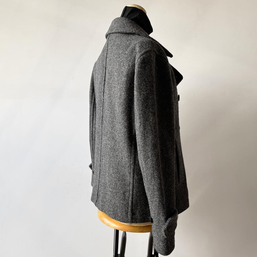 【美品】MHL. ショート ダブルブレスト コート ウール ジャケット