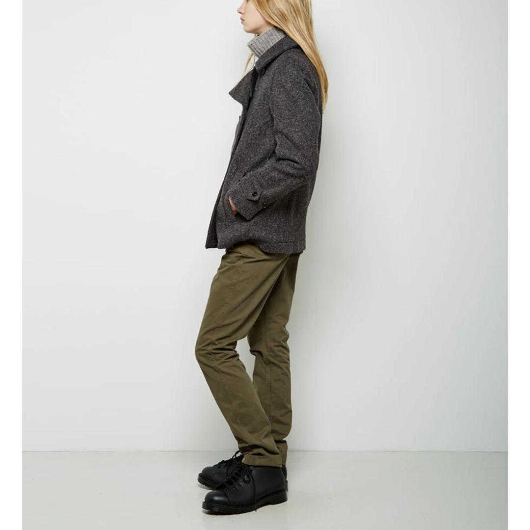 【美品】MHL. ショート ダブルブレスト コート ウール ジャケット