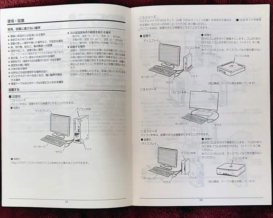 358： モニター付ESPRIMO Q7010/EW デスクトップPC USED