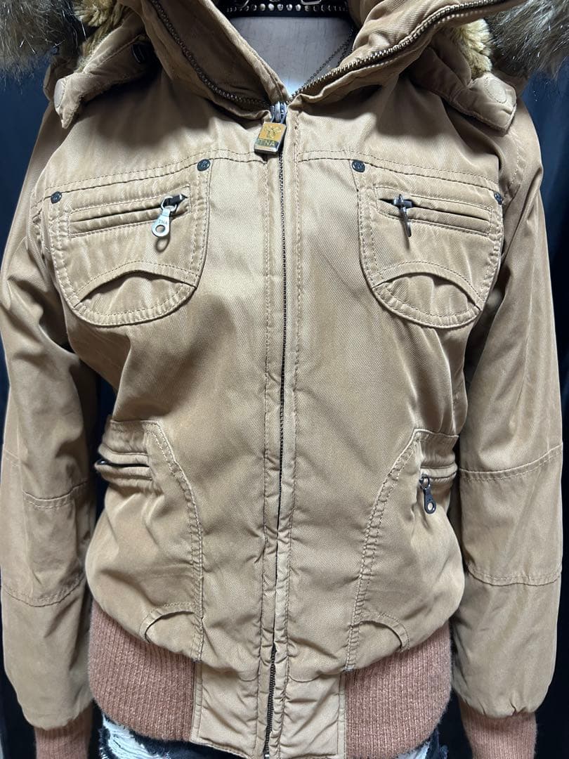 TNA 多機能 ジップアップコート