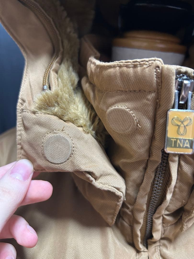 TNA 多機能 ジップアップコート