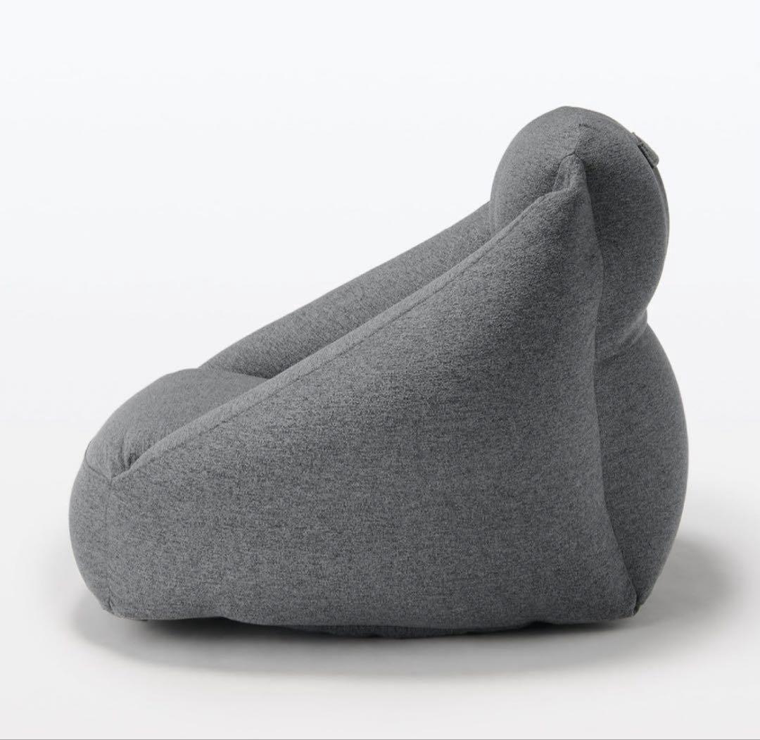 ⭐️未使用⭐️無印良品 空気でできたソファ チャコール