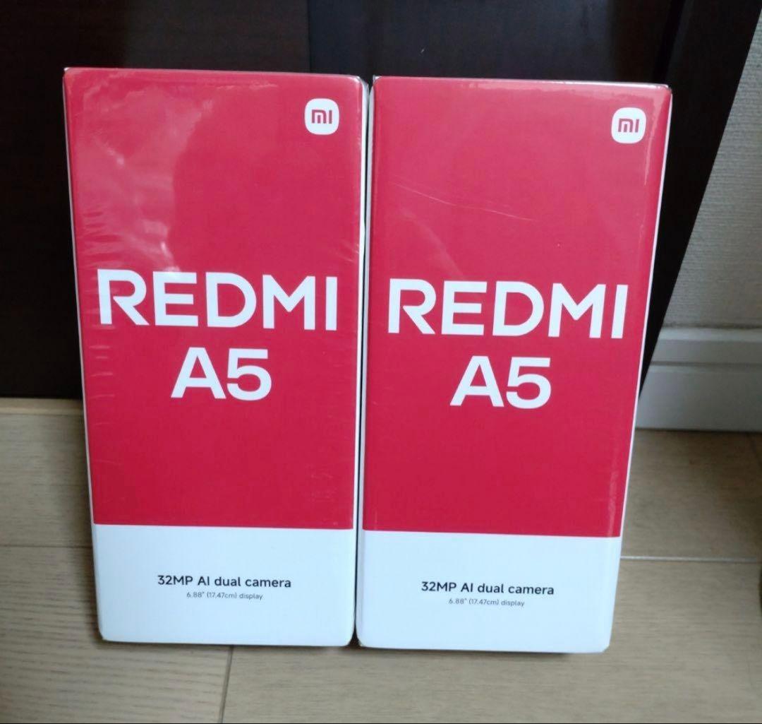 新品未開封　Xiaomi Redmi A5 4GB/128GB 2台セット