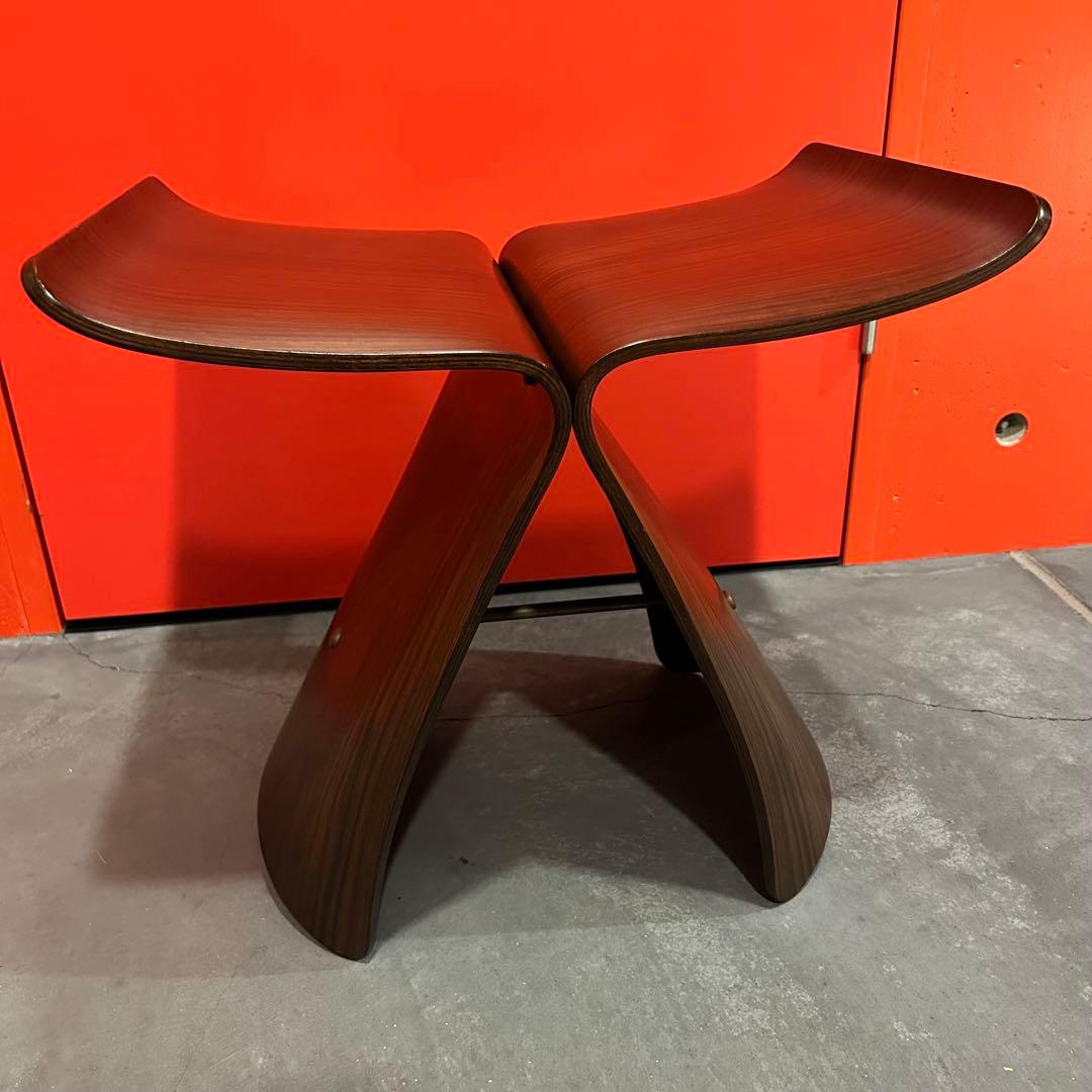 バタフライスツール　天童木工　柳宗理