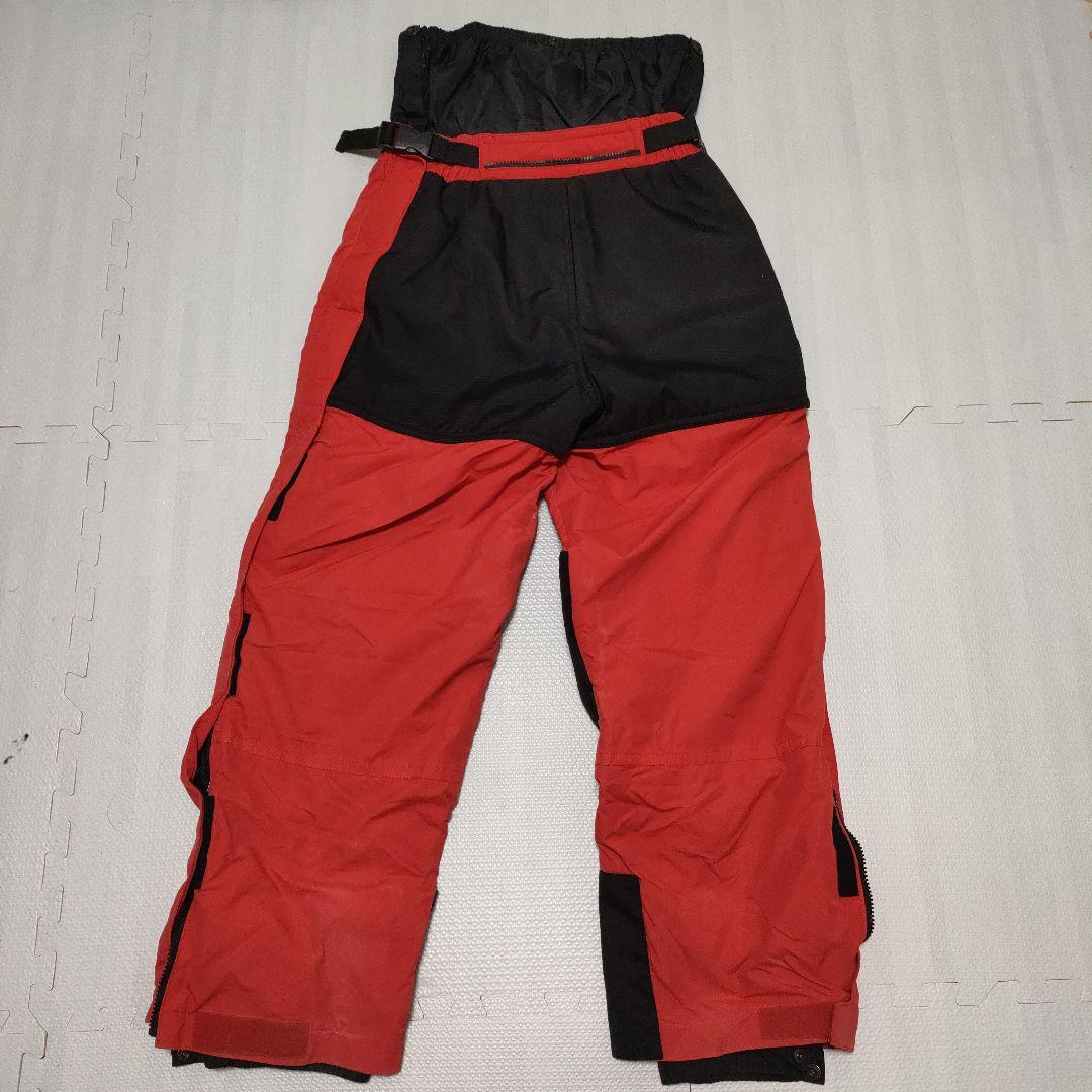 THE NORTH FACE スキーウェア 赤/黄/黒