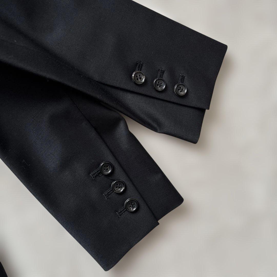 極美品【スーパー120】現行　セオリーリュクス　テーラードL 黒　ウール