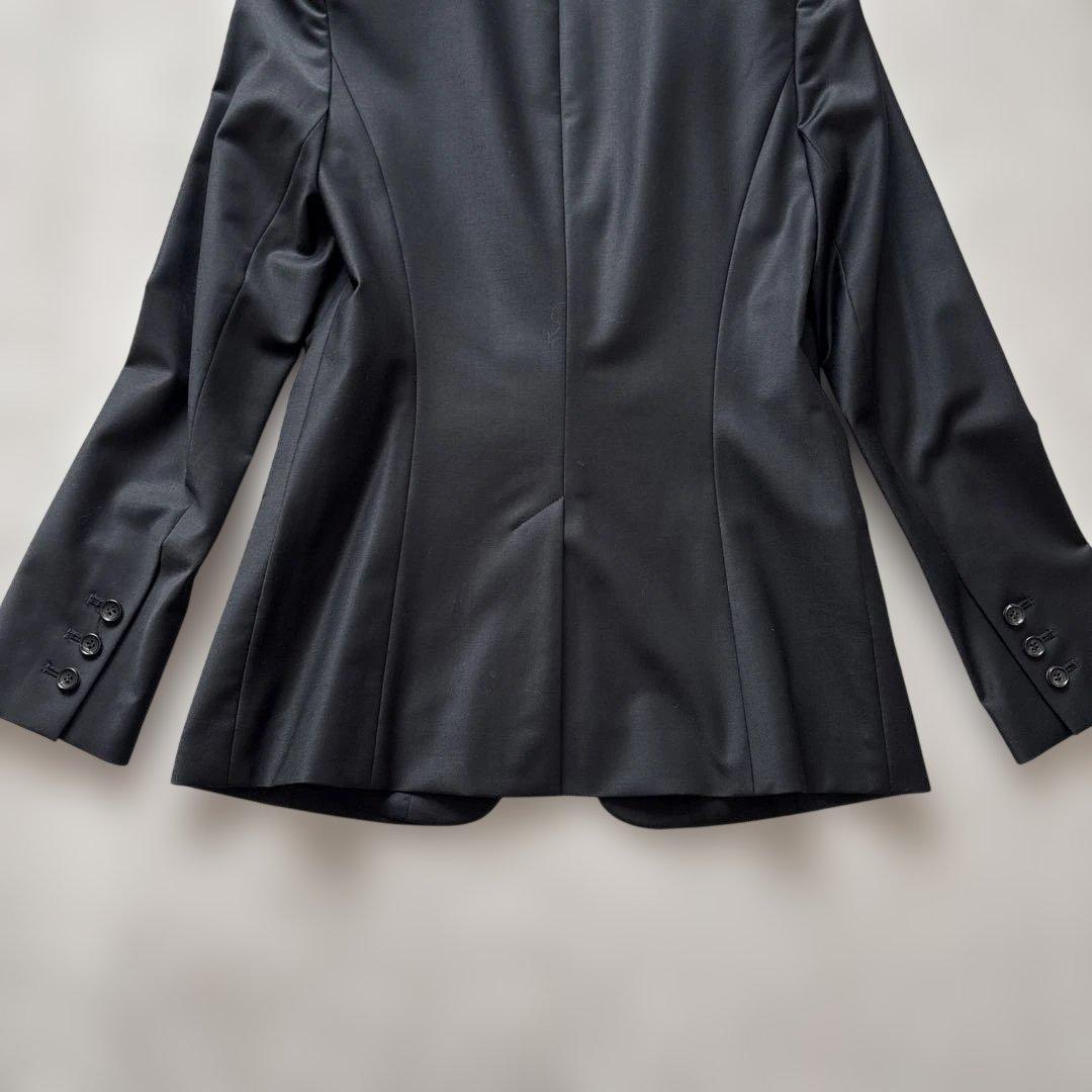 極美品【スーパー120】現行　セオリーリュクス　テーラードL 黒　ウール