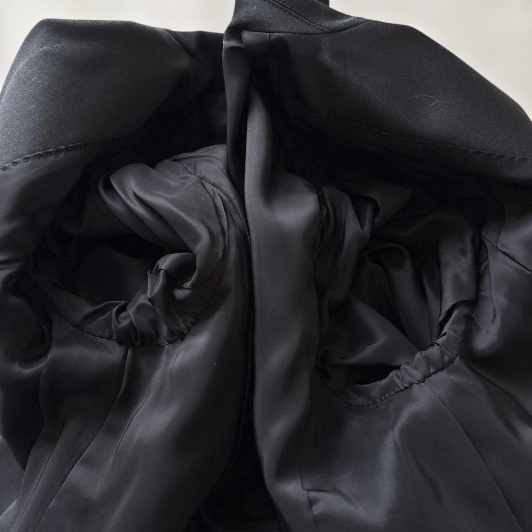 極美品【スーパー120】現行　セオリーリュクス　テーラードL 黒　ウール