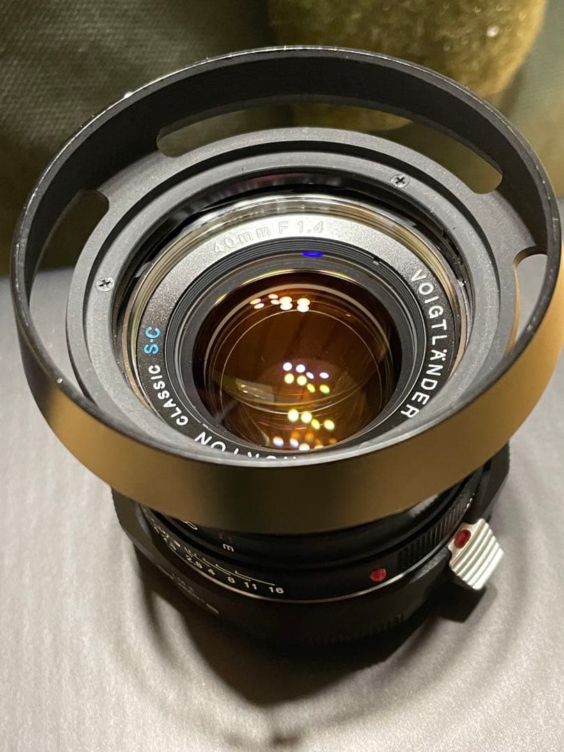 Voigtländer NOKTON Classic 40mm F1.4 sc