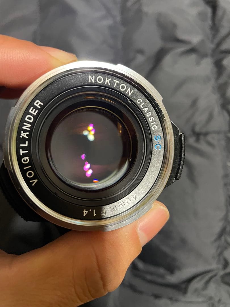 Voigtländer NOKTON Classic 40mm F1.4 sc