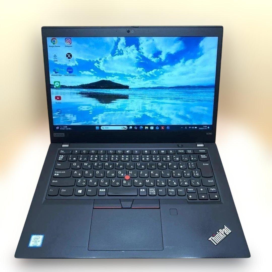 ⭐️バッテリー良好⭐️人気 Lenovo ThinkPad i5第8世代 8GB