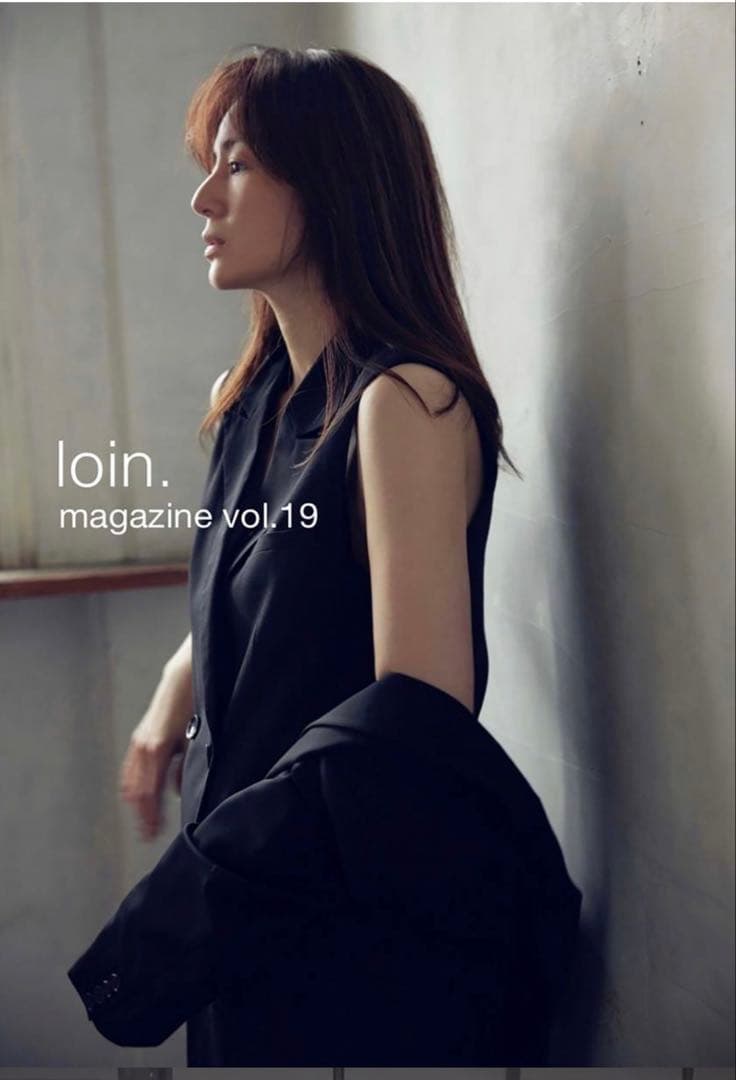 新品未使用　井川遥　ロワン　loin ネイビージレ