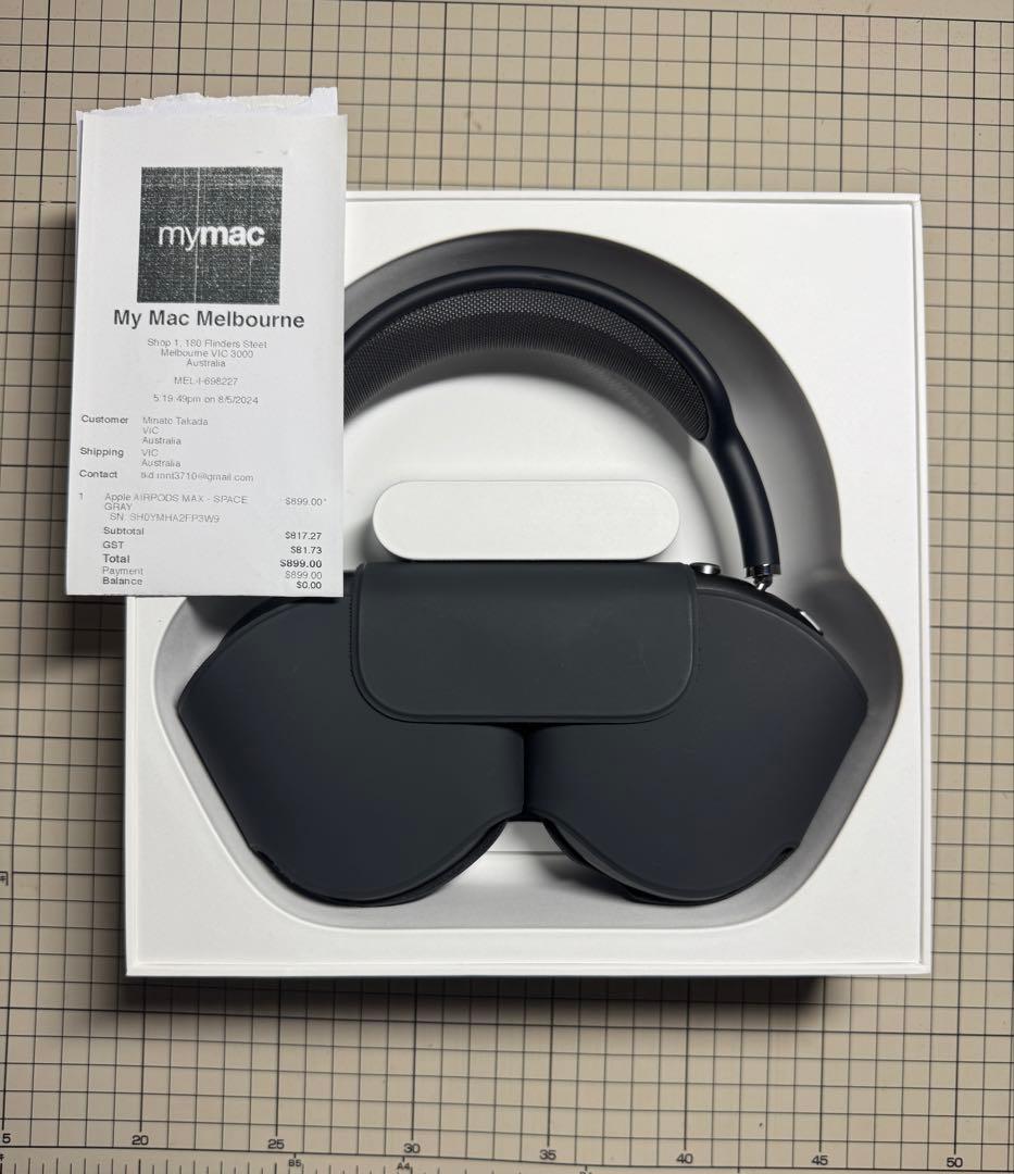 AirPods Max space gray エアーポッズマックススペースグレイ