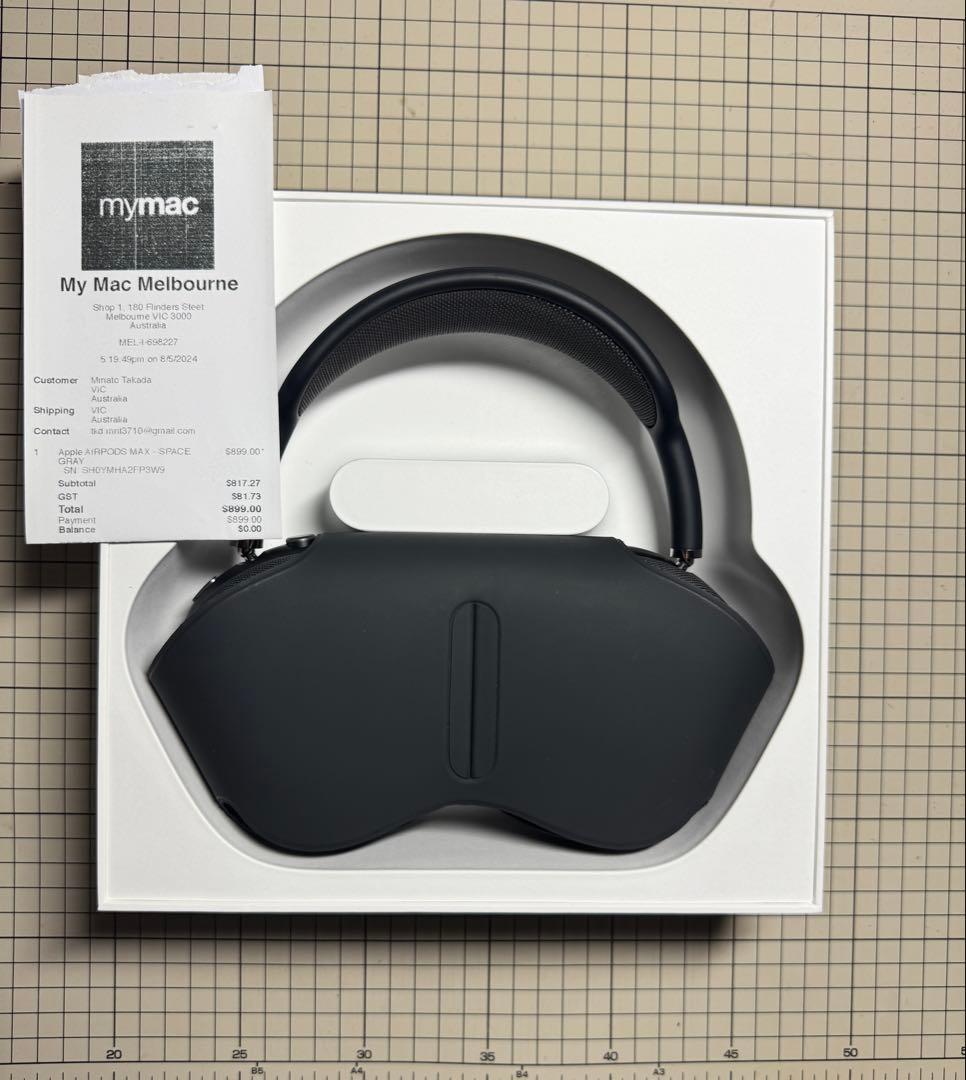 AirPods Max space gray エアーポッズマックススペースグレイ