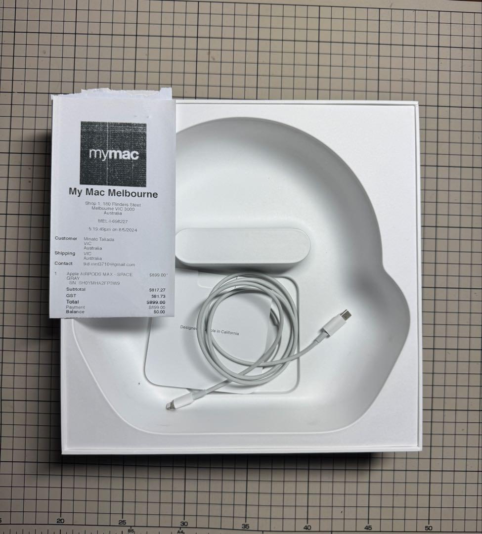 AirPods Max space gray エアーポッズマックススペースグレイ