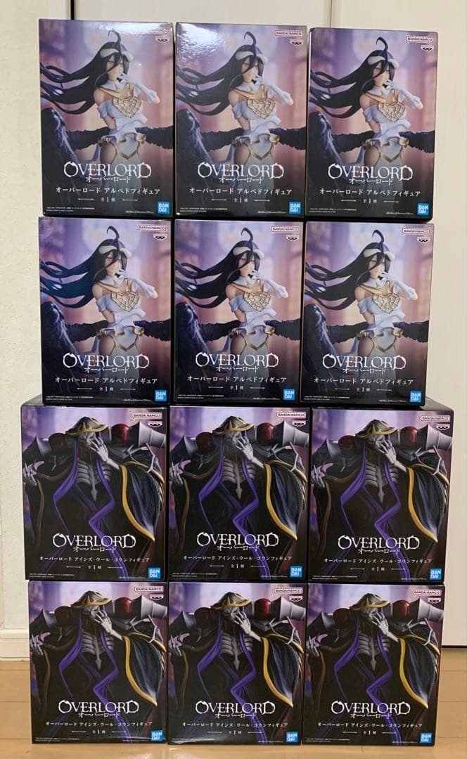 オーバーロード フィギュア アインズ アルベド 12点セット まとめ売り