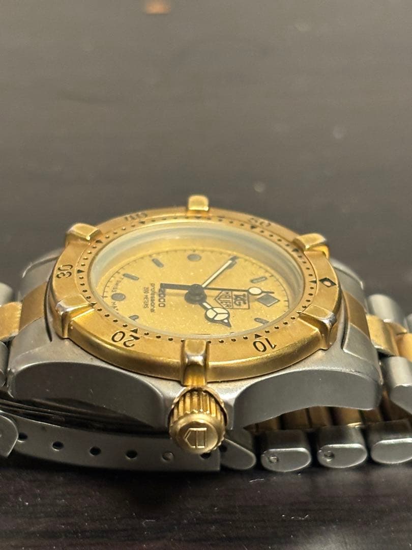 【TAG HEUER】2000 professionalゴールド/シルバー 時計