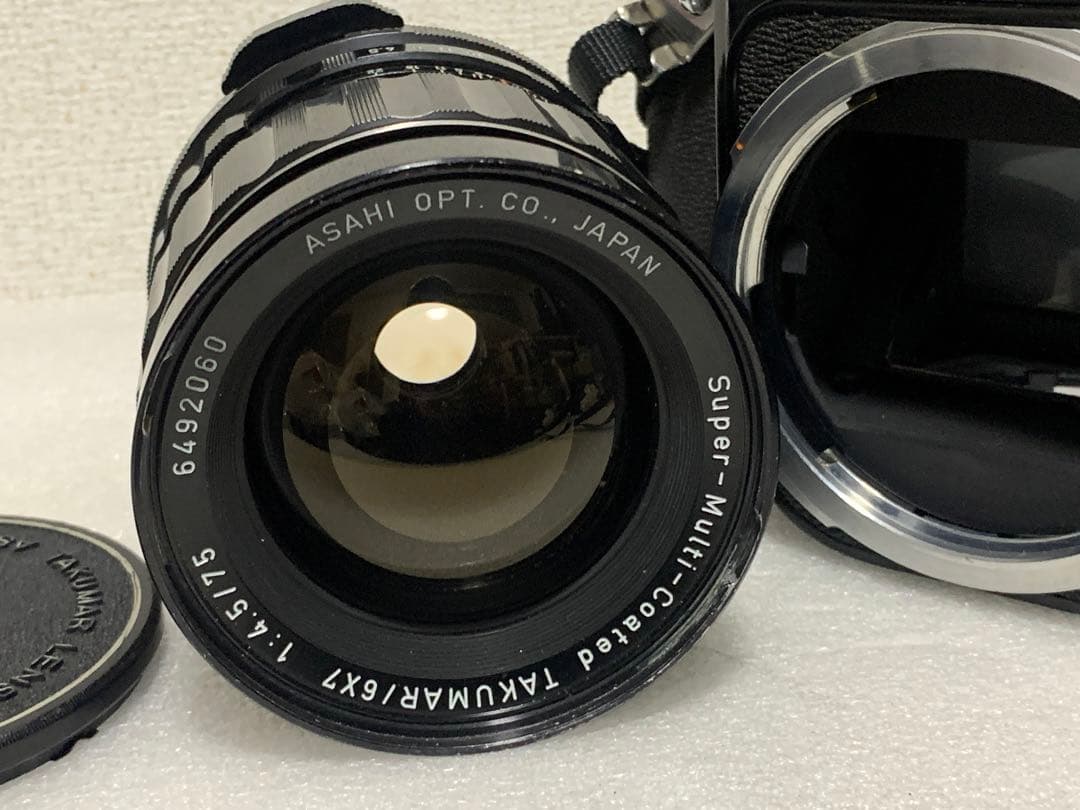 フィルムカメラ PENTAX 6x7 TAKUMAR 4.5/75mm