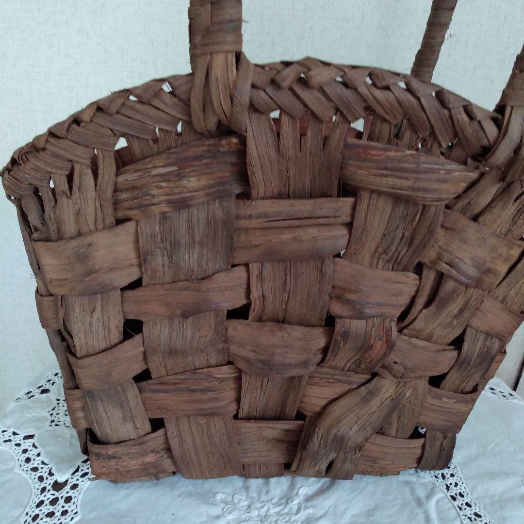 ❇本日限定お値引き新品未使用✨名工悠帆 お洒落山葡萄籠ショルダーバッグ