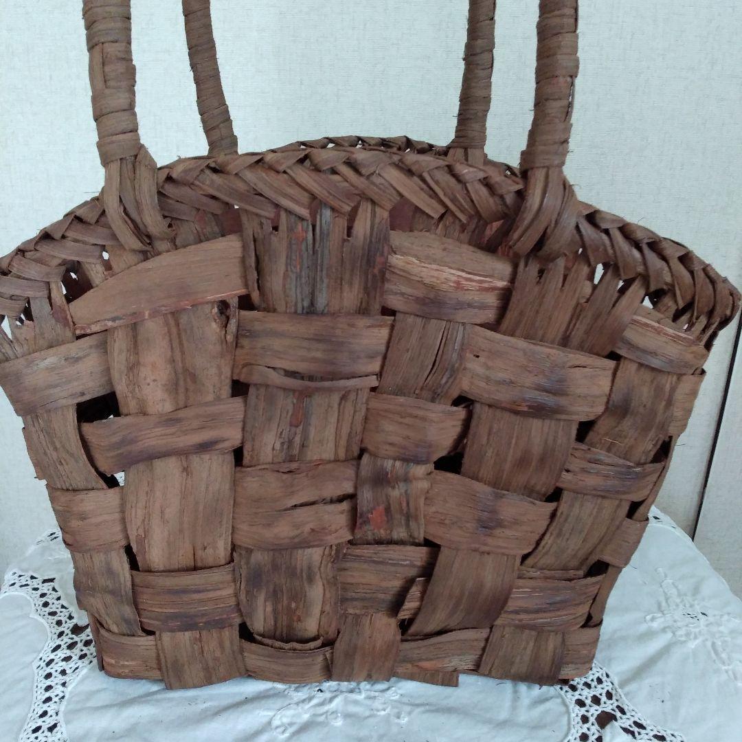 ❇本日限定お値引き新品未使用✨名工悠帆 お洒落山葡萄籠ショルダーバッグ