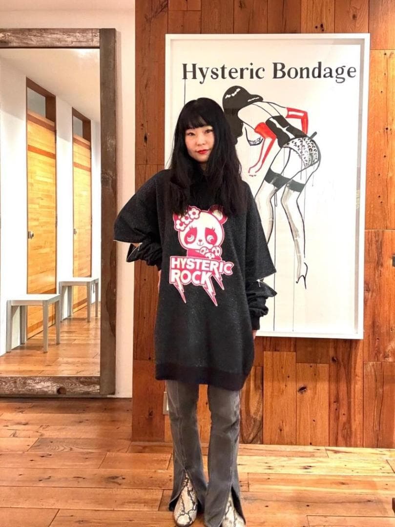 HYSTERIC ROCK PANDA ワンピース パンダ ワンピ ブラック