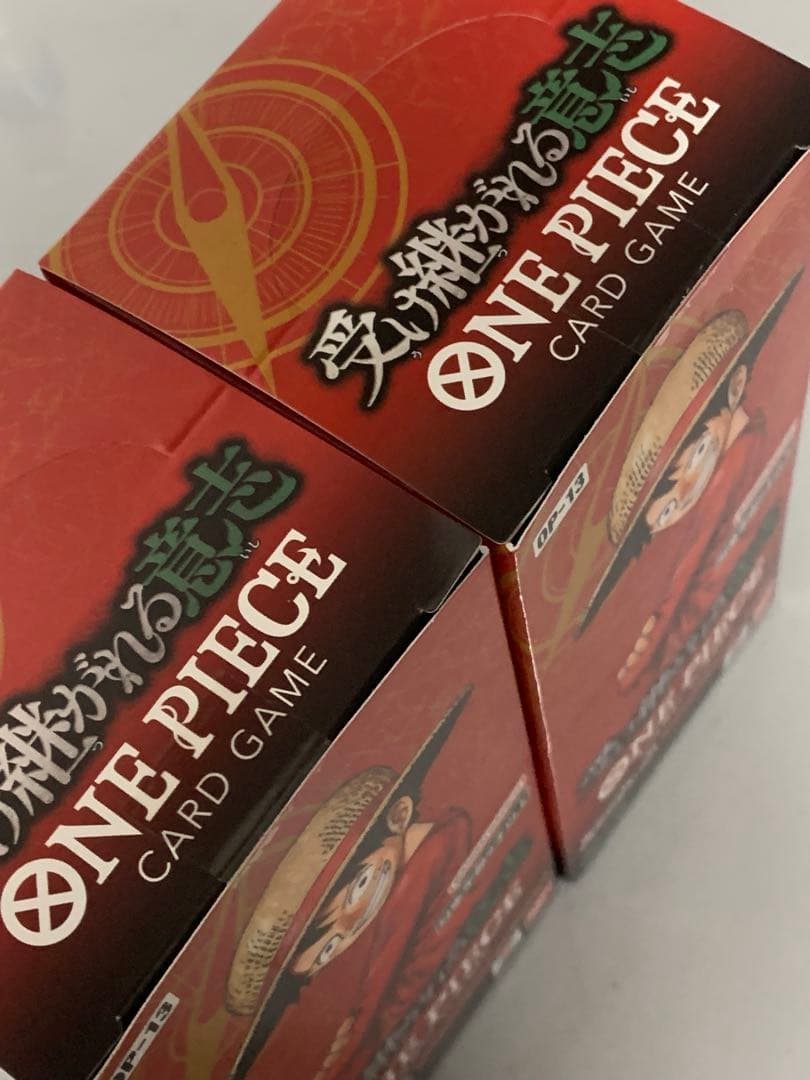 【新品未開封・テープ付きBOX】 ワンピースカード 受け継がれる意志 2BOX