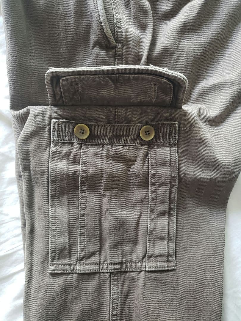 pt torino icon 01 05 ヘリンボーン カーゴパンツ トラウザー