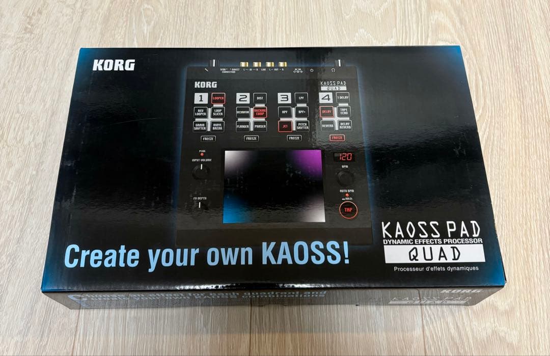 KORG KAOSS PAD QUAD 未使用品