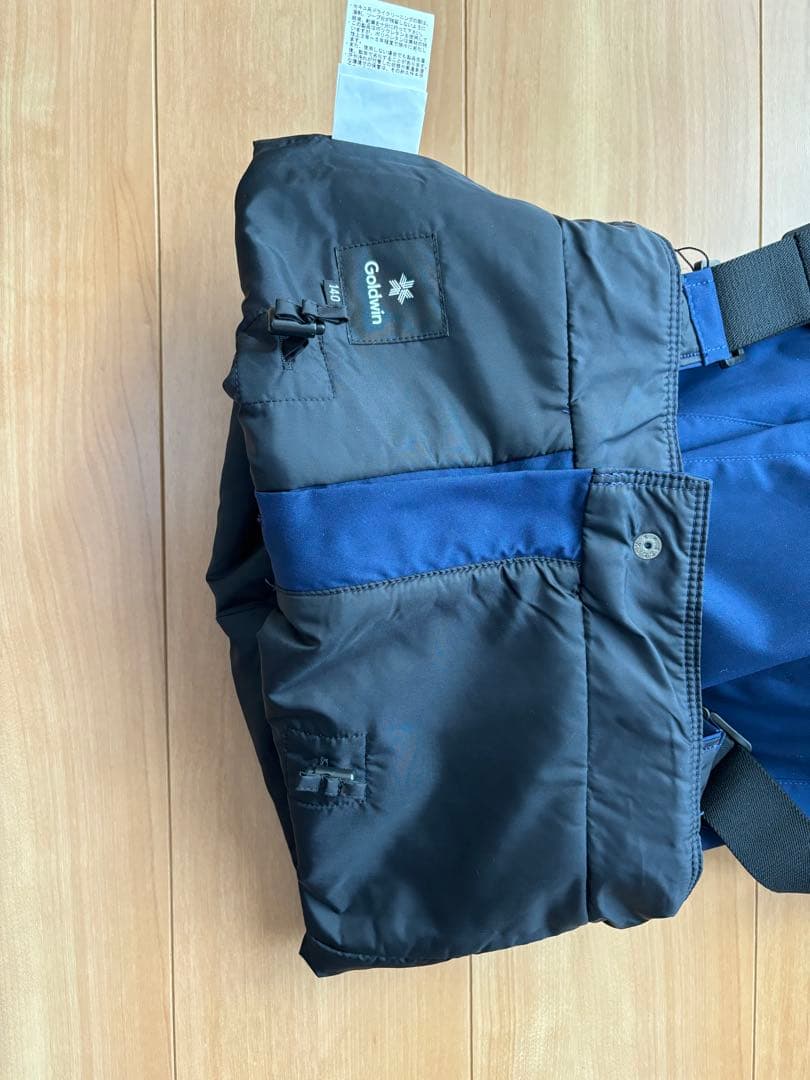 Goldwin Jr. Warm Pants サイズ140 ネイビーブルー