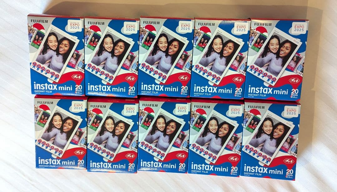 EXPO instax mini film 20x10pic チェキフィルム