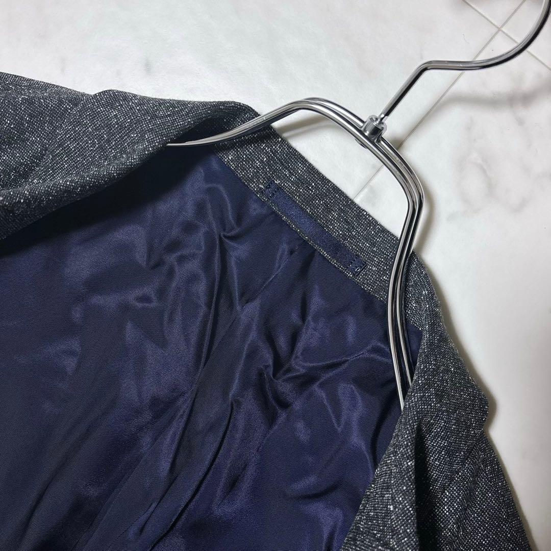 Paul Smith ウール シルク ネップツイード テーラードジャケット L