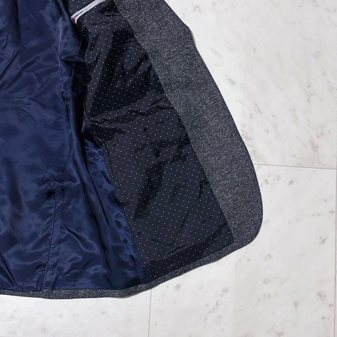 Paul Smith ウール シルク ネップツイード テーラードジャケット L