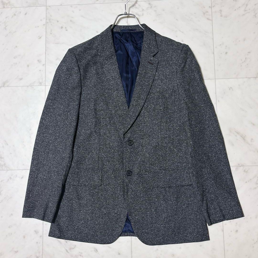 Paul Smith ウール シルク ネップツイード テーラードジャケット L