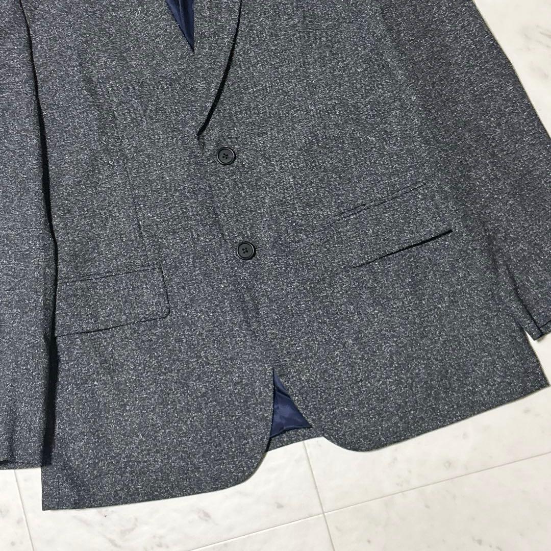 Paul Smith ウール シルク ネップツイード テーラードジャケット L