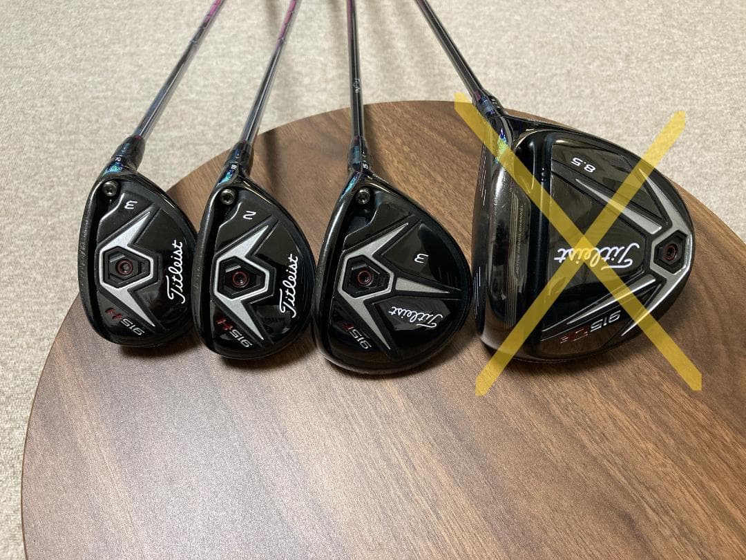 【tt】タイトリスト　915F・915H×2　ウッド ３本セット