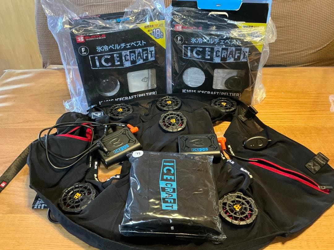 y*す様 IC101S 2セット アイスクラフト バートル ペルチェ ベスト
