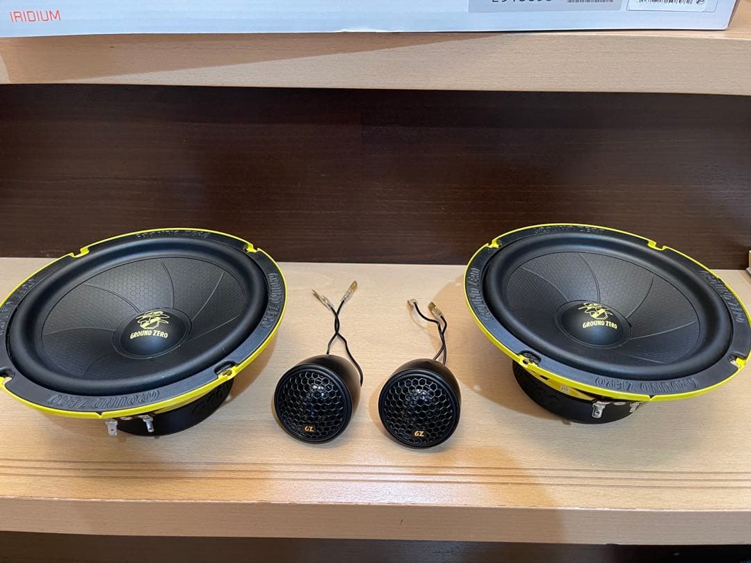 マ*サ様 GROUND ZERO GZIC 165 2SPL スピーカー