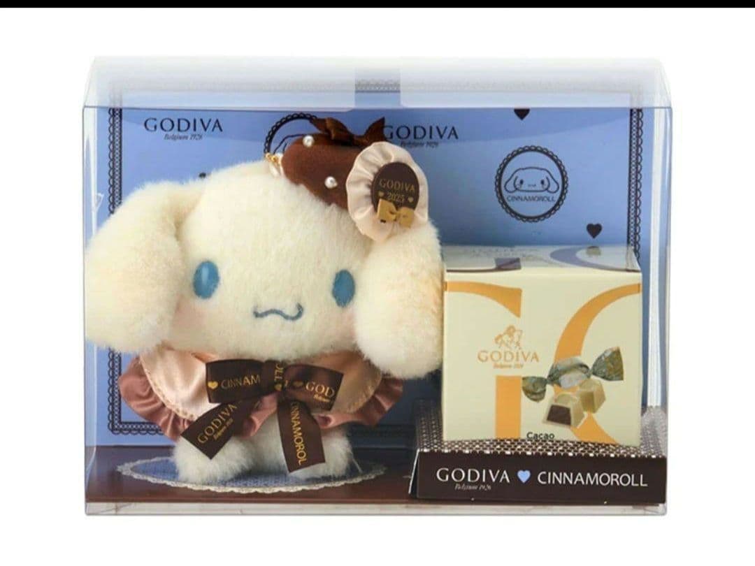 クロミ▫GODIVA＆マスコットホルダー▫2025 バレンタイン▫サンリオ▫