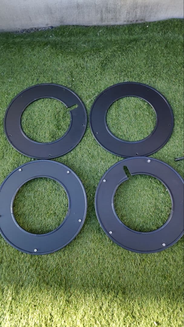 アルミ製１７インチホイールカバー