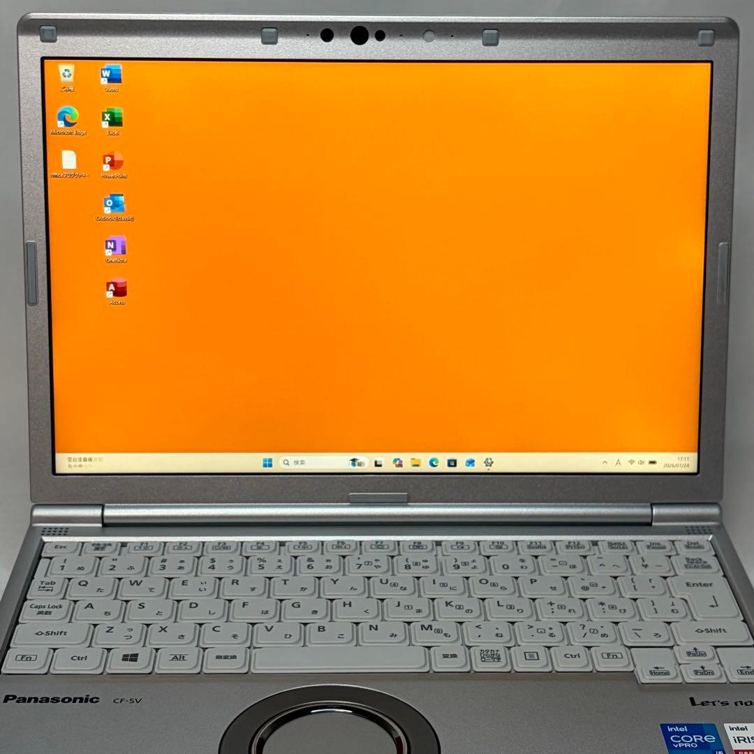 美品 累積 140時間 CF-SV1 11世代 i5 16GB 256 オフィス