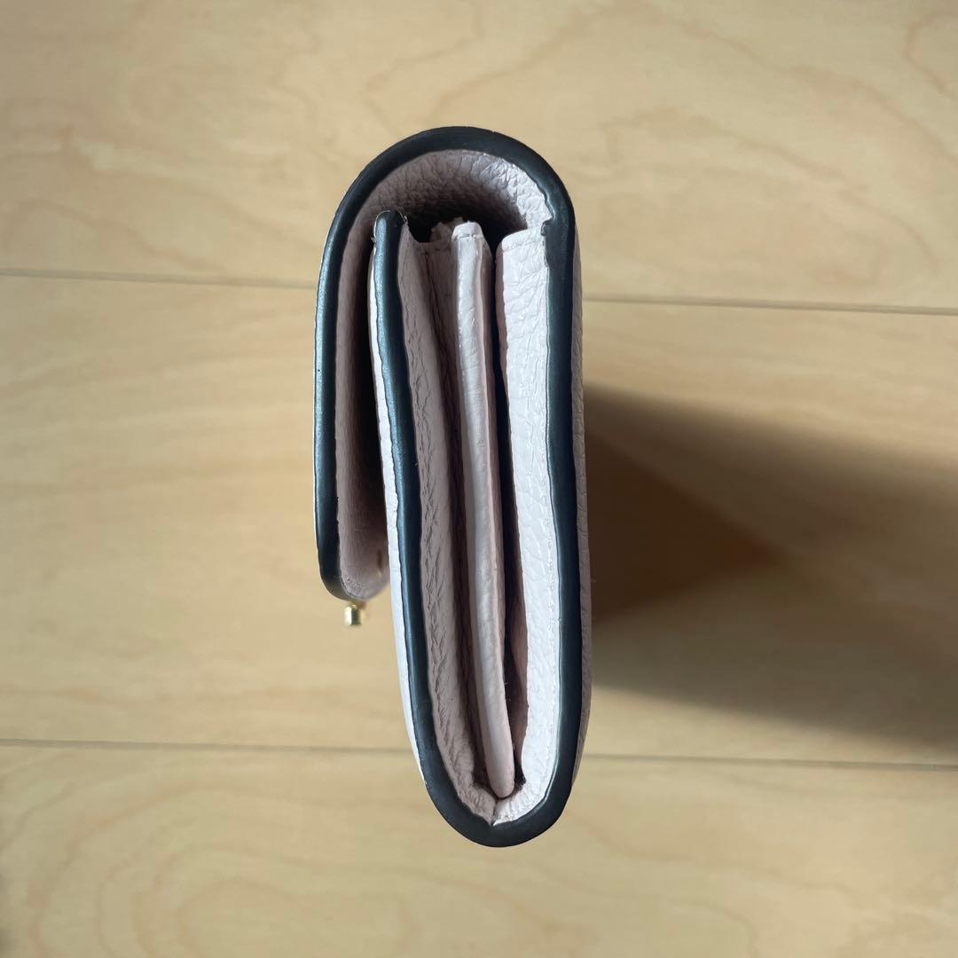 Tory Burchトリーバーチ長財布　ピンク　レザーエンベロープウォレット