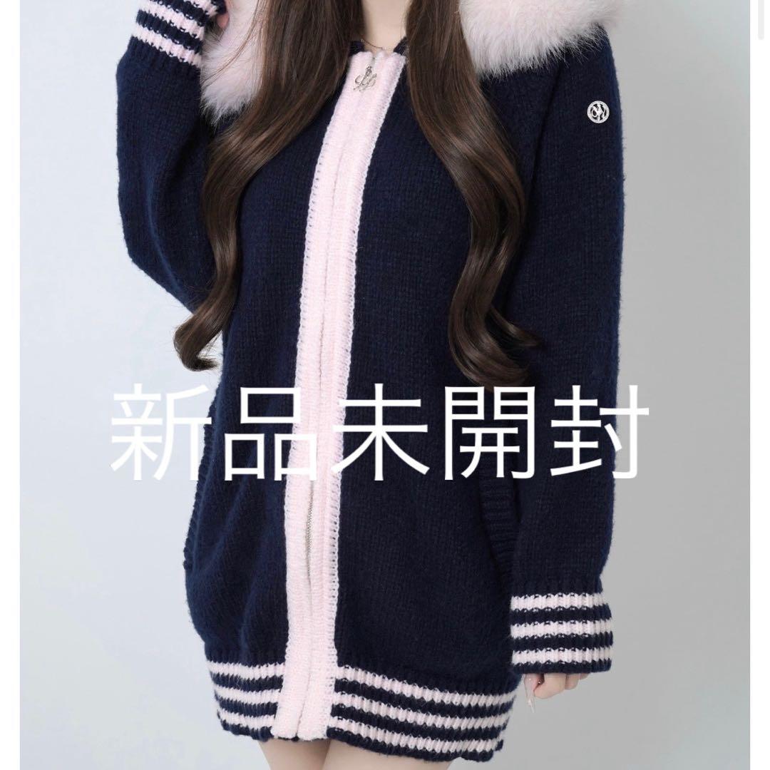 lumignon ルミニョン ファー Big Fur knit hoodie