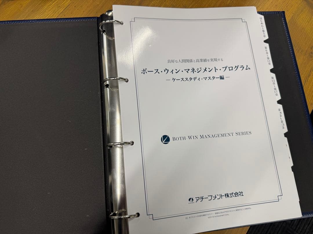 ボーズ・ウィン・マネジメント・プログラム【ほぼ未使用】