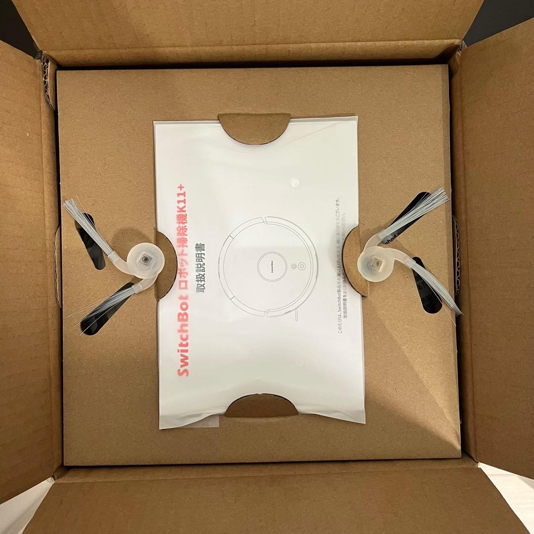 【ほぼ新品】SwitchBot ロボット掃除機 K11+