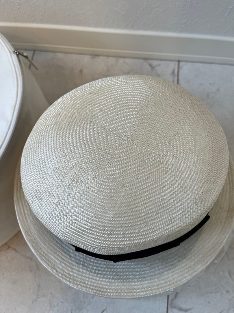 デイジーリン Coco II ココ リボン ハット カンカン帽 ケース付中古