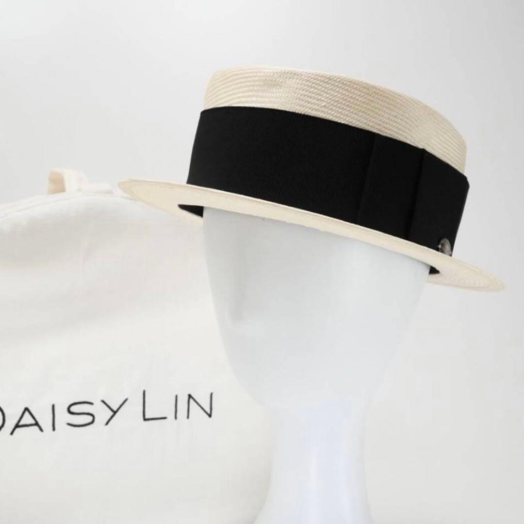 デイジーリン Coco II ココ リボン ハット カンカン帽 ケース付中古