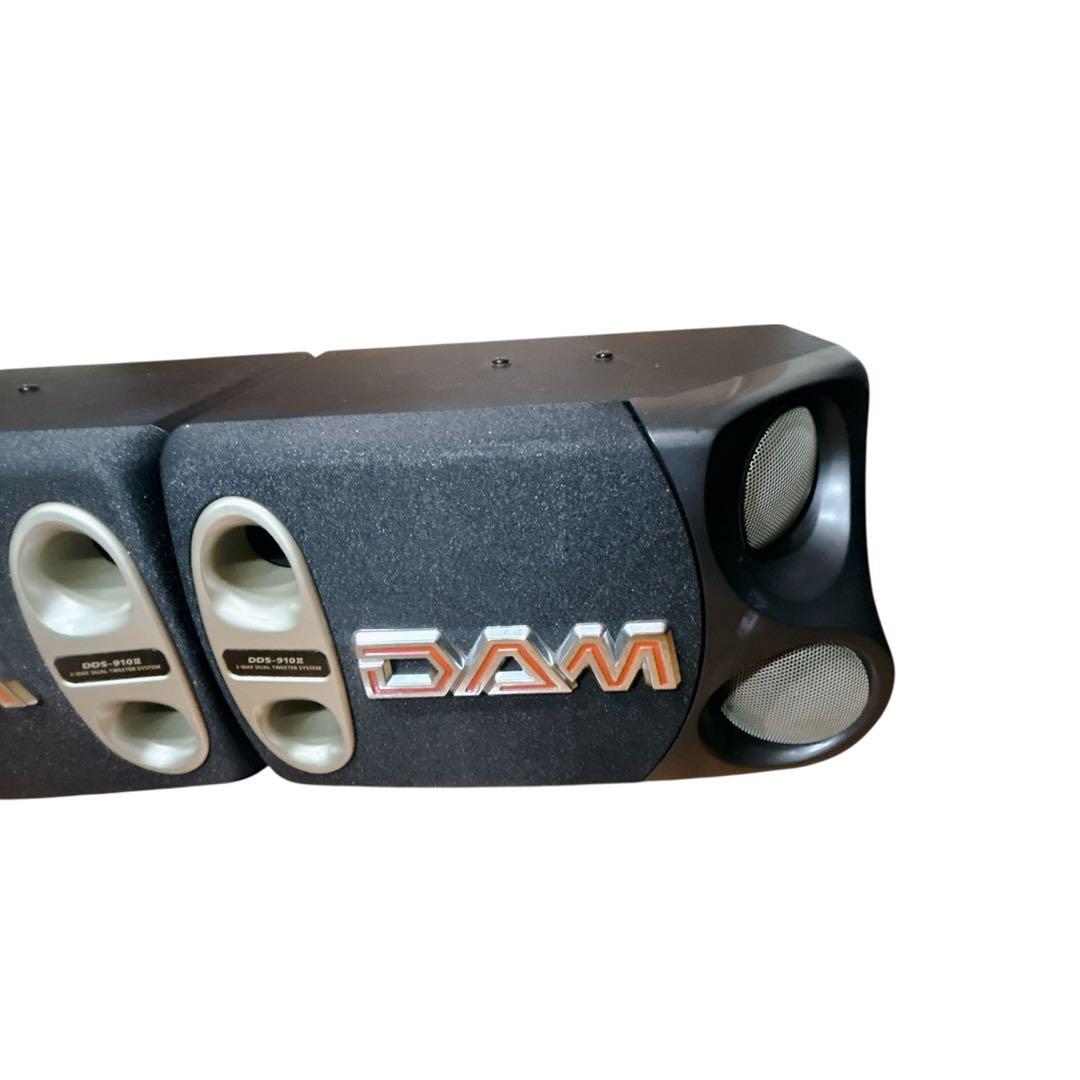 希少 DAM DDS-910Ⅱ ペアスピーカー カラオケ