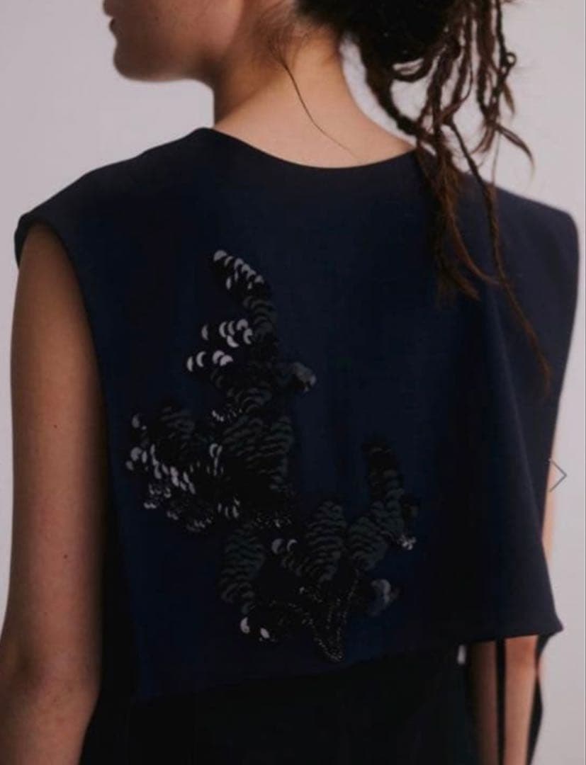 【超美品】marge tokyo Beading short gilet