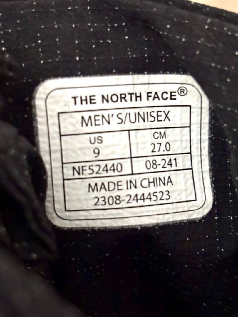 なべぞう　ノースフェイス　レインブーツ GORE-TEX NF52440