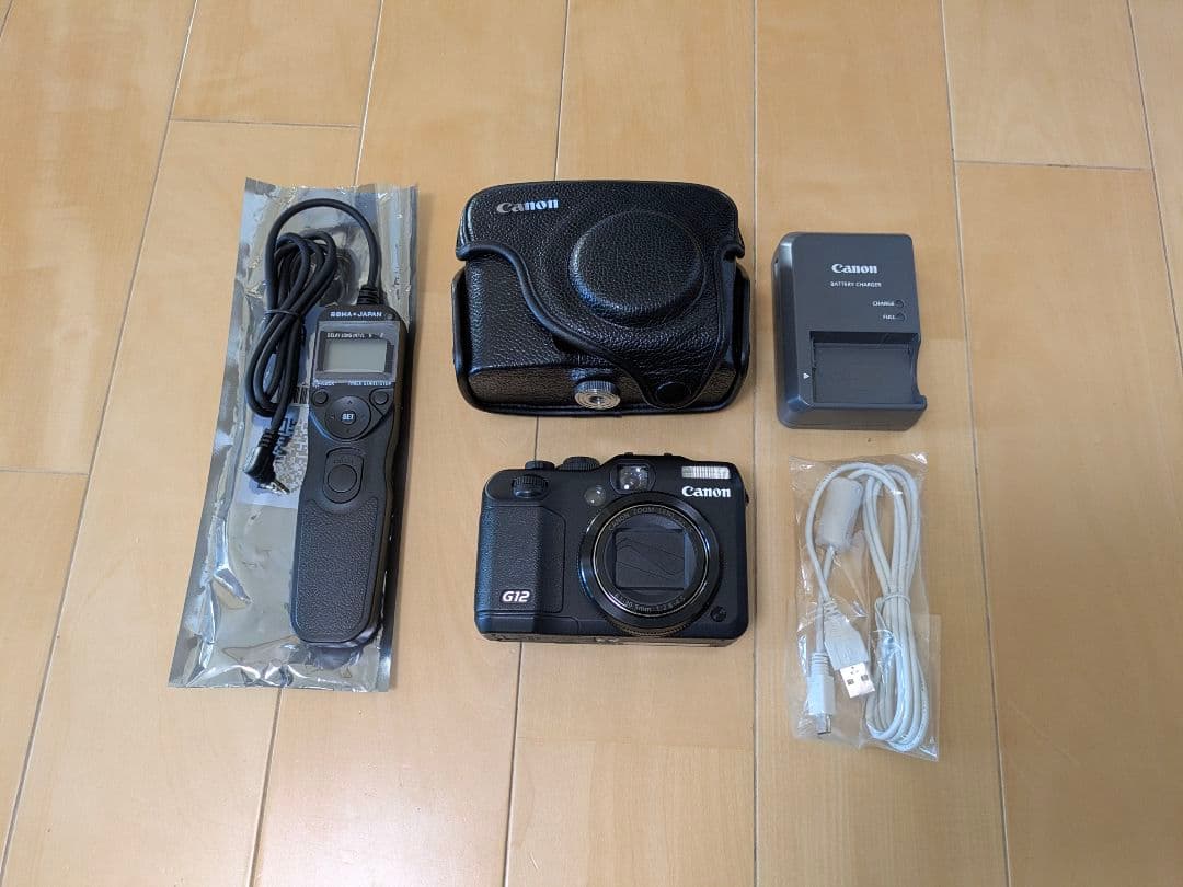 Canon G12 コンパクトデジカメ＆タイマー機能付きシャッターリモコン